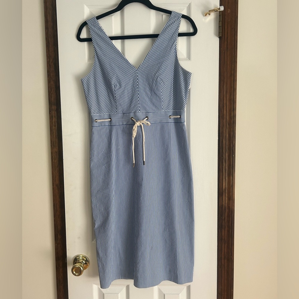J. Crew Seersucker Dress, size 6